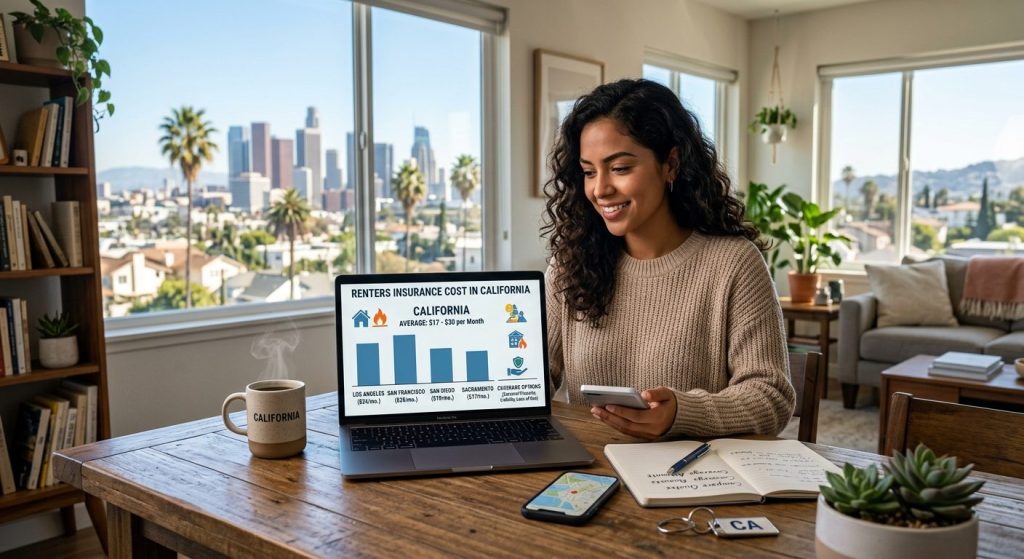Renters Insurance Cost in California