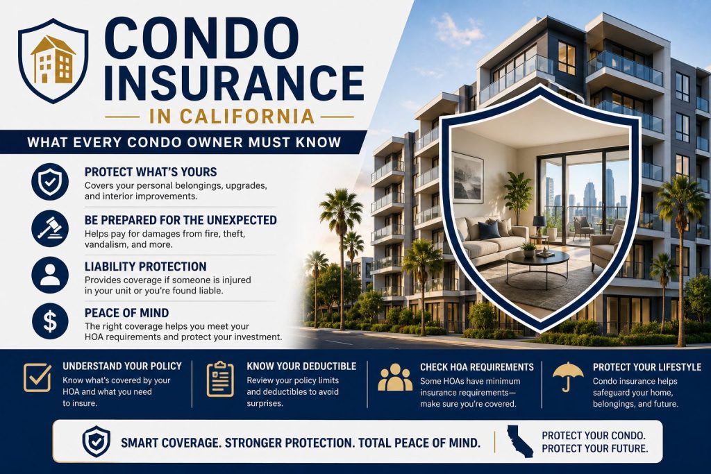 Condo insurance in California explained