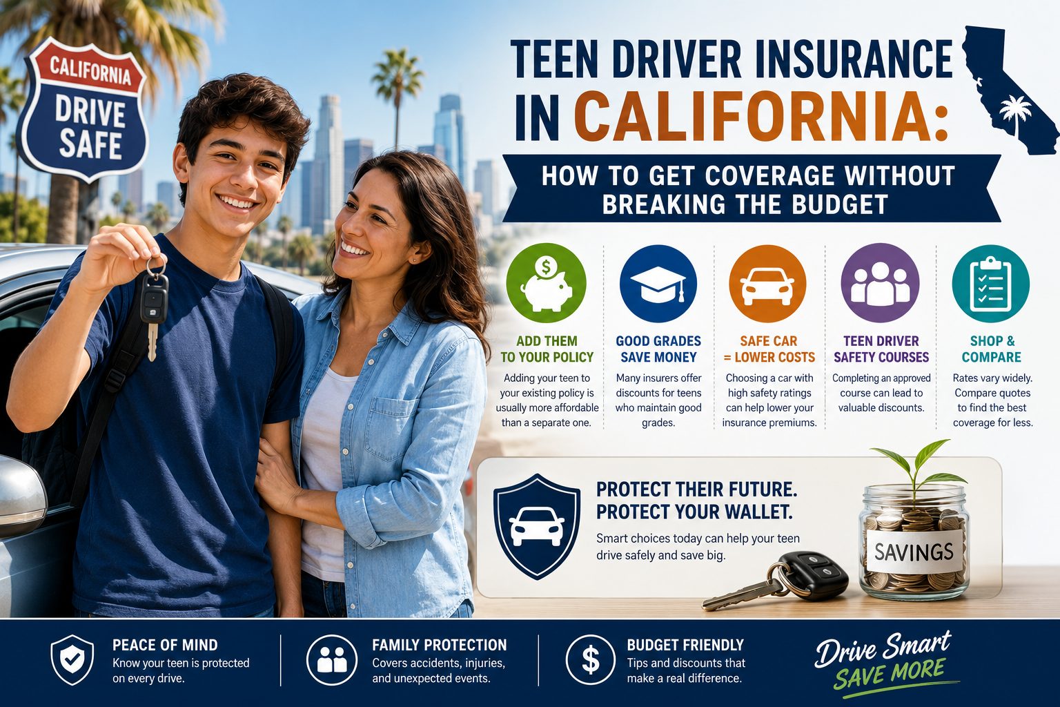 Teen Driver Insurance in California: How to Get Coverage Without Breaking the Budget