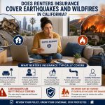 Does Renters Insurance Cover Earthquakes and Wildfires in California?